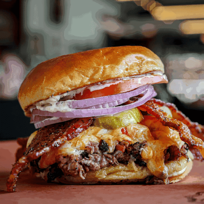 Fox Bros barbecue aside, Yeah! Burger, Atlanta Fox Bros barbecue aside, Yeah! Burger, Atlanta