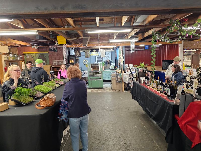 Fresh Produce Right At The Entrance