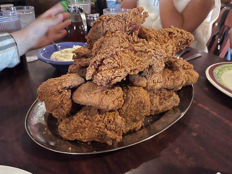 Fried Chicken That Draws A Crowd