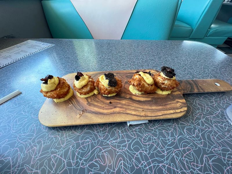 Fried Deviled Eggs Steal the Show