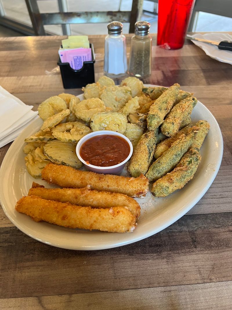 Fried Pickles, Okra, and Onion Rings Worth the Calories