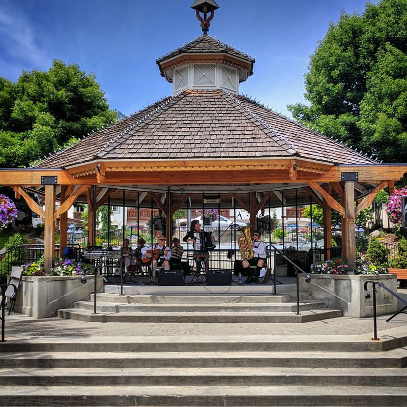 Front Street Park, Leavenworth, Washington Front Street Park, Leavenworth, Washington