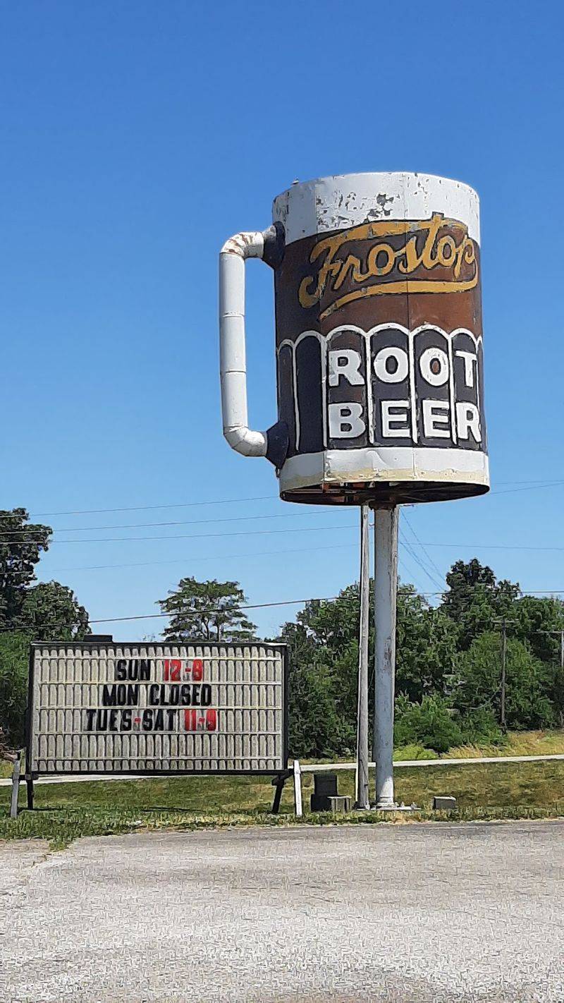 Frostop, small-town Indiana Frostop, small-town Indiana