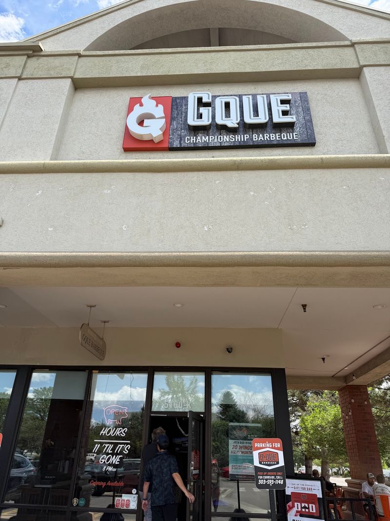 GQue BBQ, Westminster, Colorado