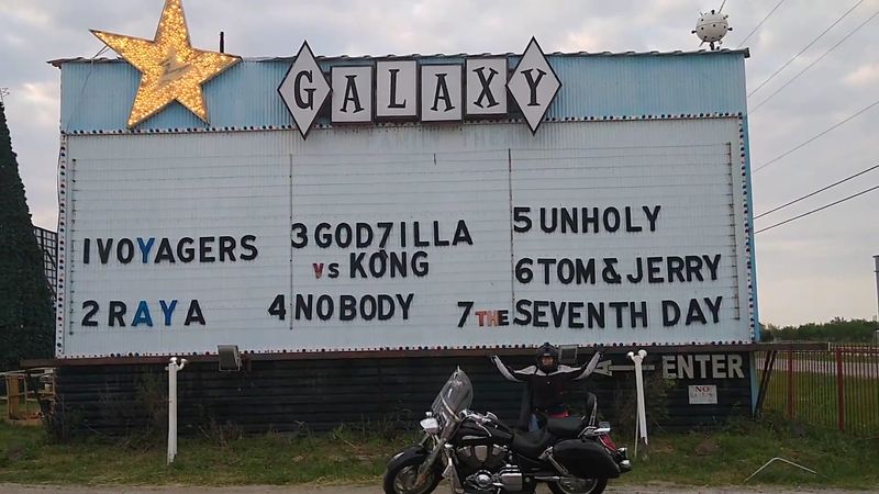 Galaxy Drive-In Theatre, Ennis, Texas
