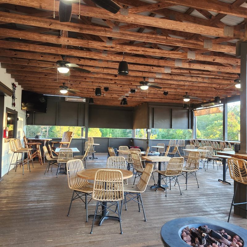 Games, Patio, and a Dessert Counter