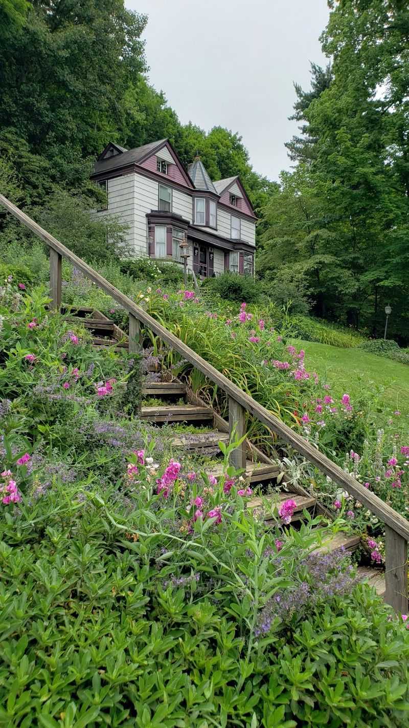 Gardens Tucked Between the Buildings
