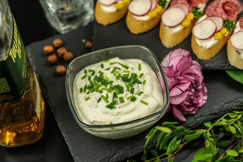 Garlic Herb Cream Cheese Dip Garlic Herb Cream Cheese Dip