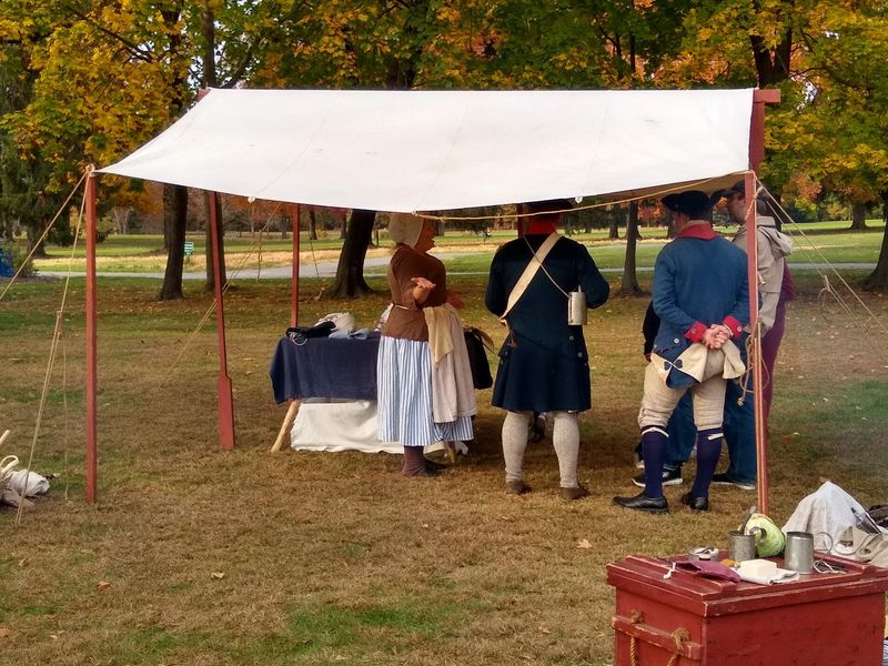 George Washington's Campaign Tent on Display