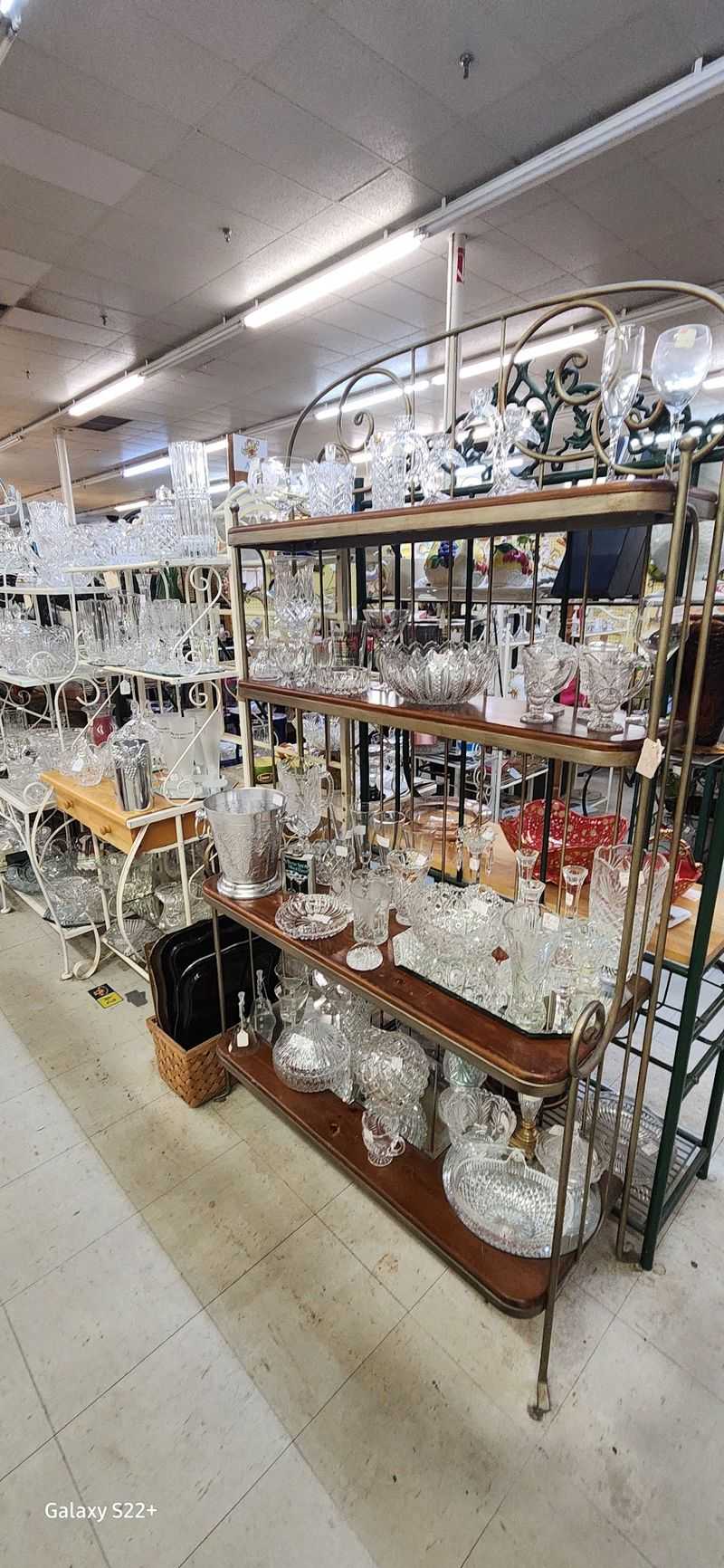 Glassware, Jewelry, and Small Treasures