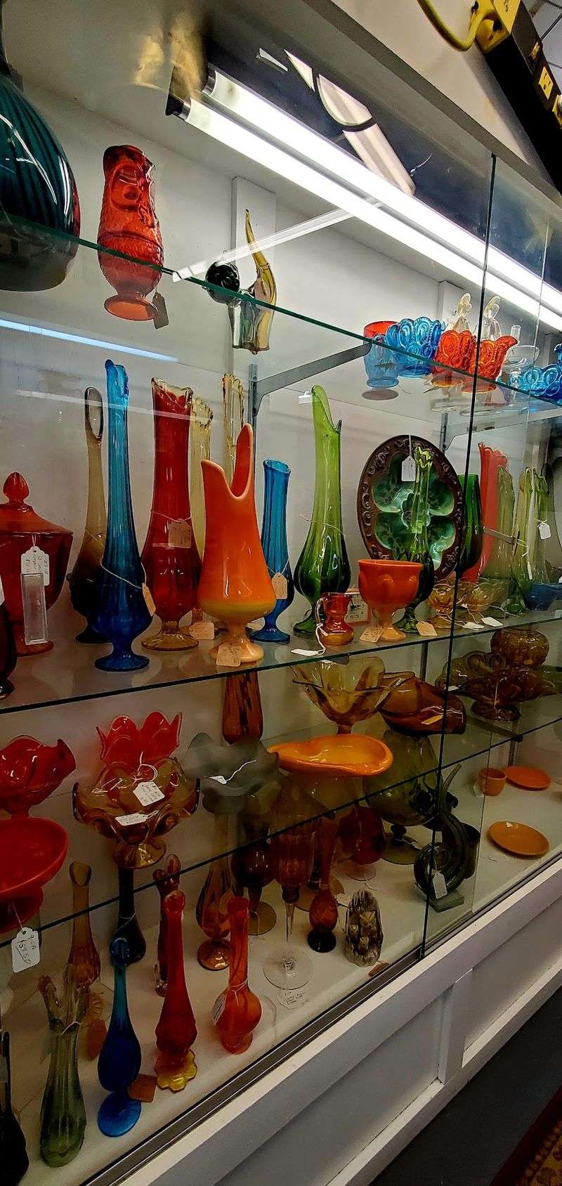 Glowing Glass, Coins, And Curiosities