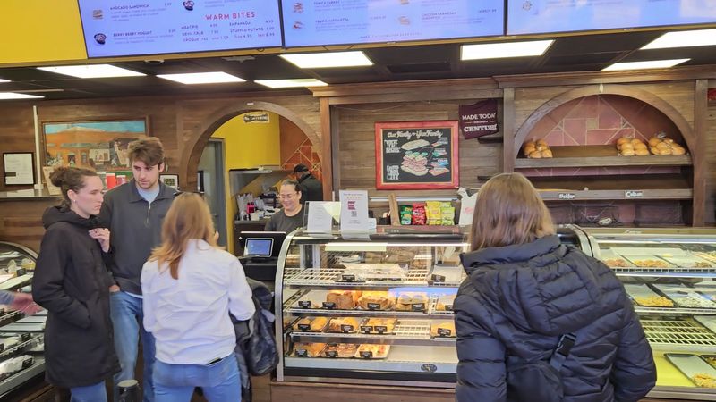Grab and Go, Because Seating Is Scarce