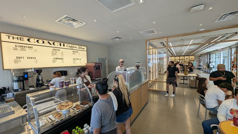 Grabbing a Bite Between Purchases