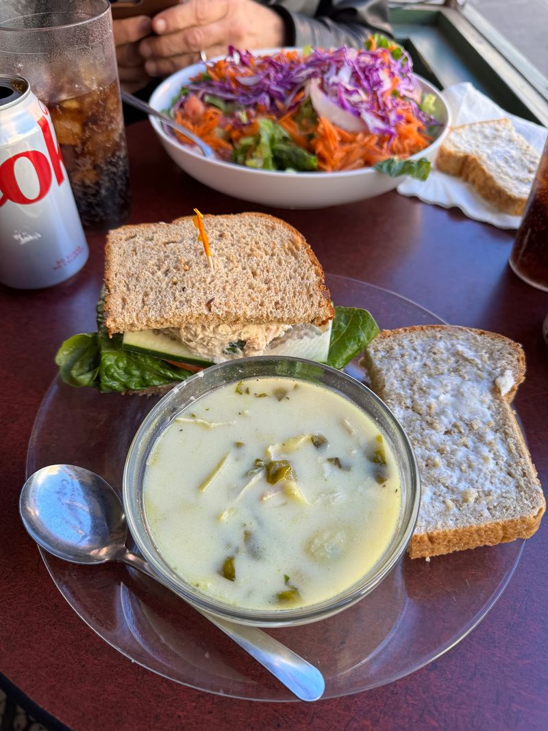 Green Chili and the Soup of the Day Green Chili and the Soup of the Day