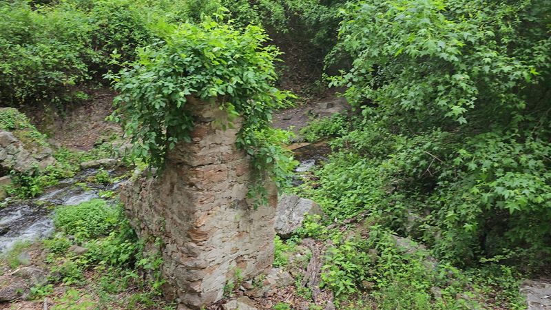 Grist Mill Ruins and a Peek Into the Past