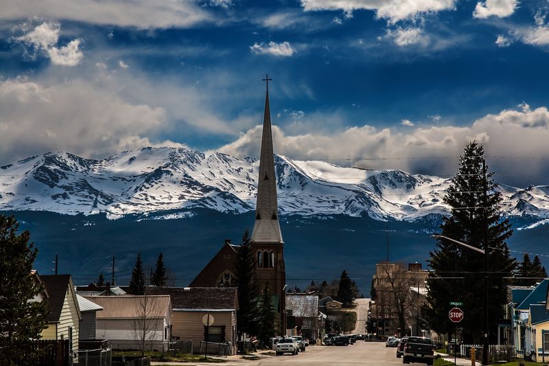 Guarded by Colorado's Tallest Peaks