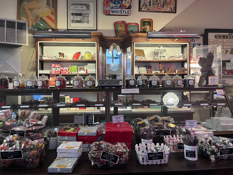 Handmade Chocolates and Candy Counter