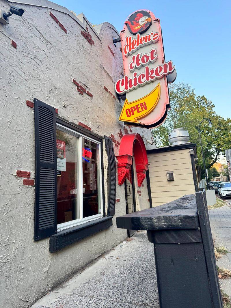 Helen's Hot Chicken, Knoxville, Tennessee Helen's Hot Chicken, Knoxville, Tennessee