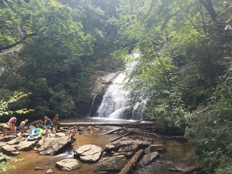 Helton Creek Falls, Blairsville, Georgia Helton Creek Falls, Blairsville, Georgia