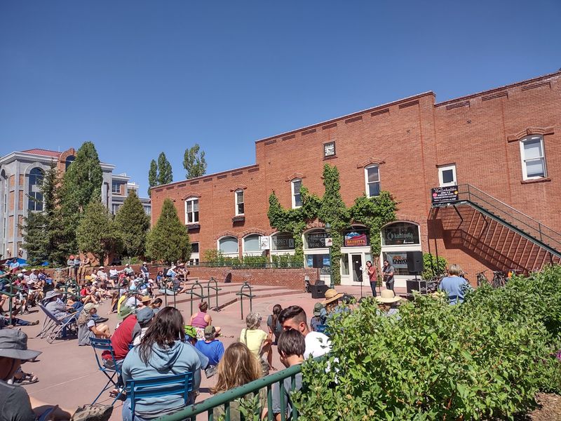 Heritage Square And The Pinecone Drop