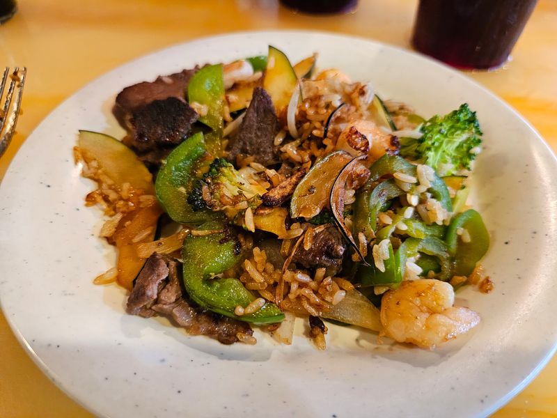 Hibachi Cooked While You Wait
