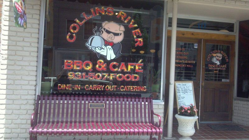 Historic Collins River BBQ and Marketplace Area, McMinnville, Tennessee
