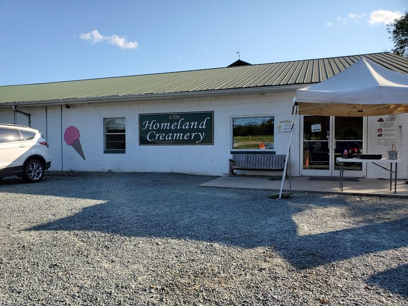 Homeland Creamery, Julian, North Carolina Homeland Creamery, Julian, North Carolina