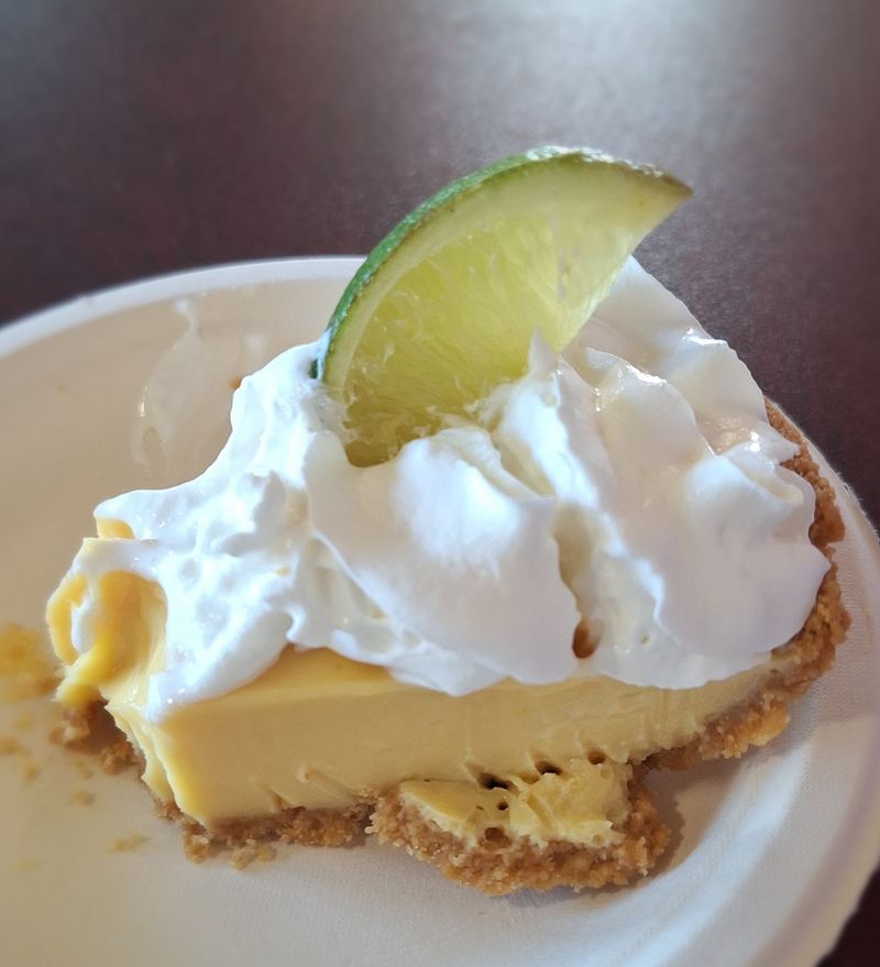 Homemade Key Lime Pie to Finish