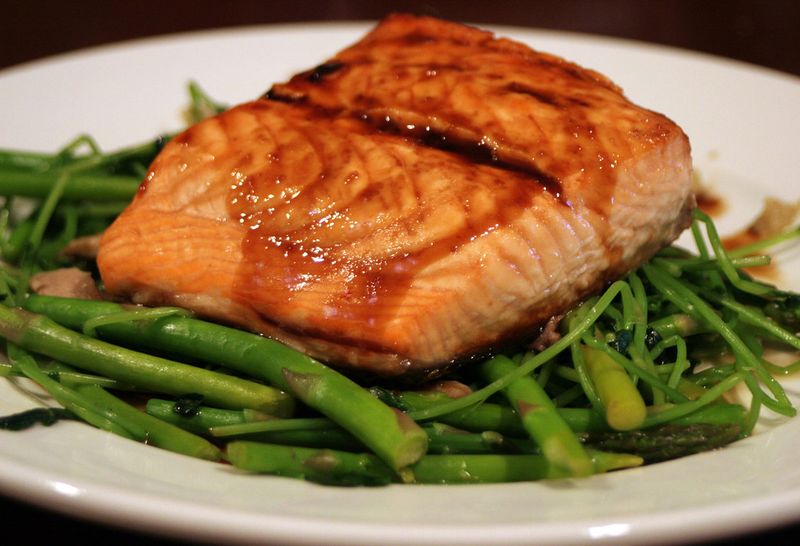 Honey Glazed Salmon Honey Glazed Salmon