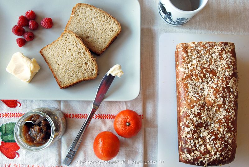 Honey Oat Bread