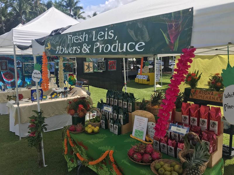 Ho'oulu Community Farmers Market, Kailua-Kona