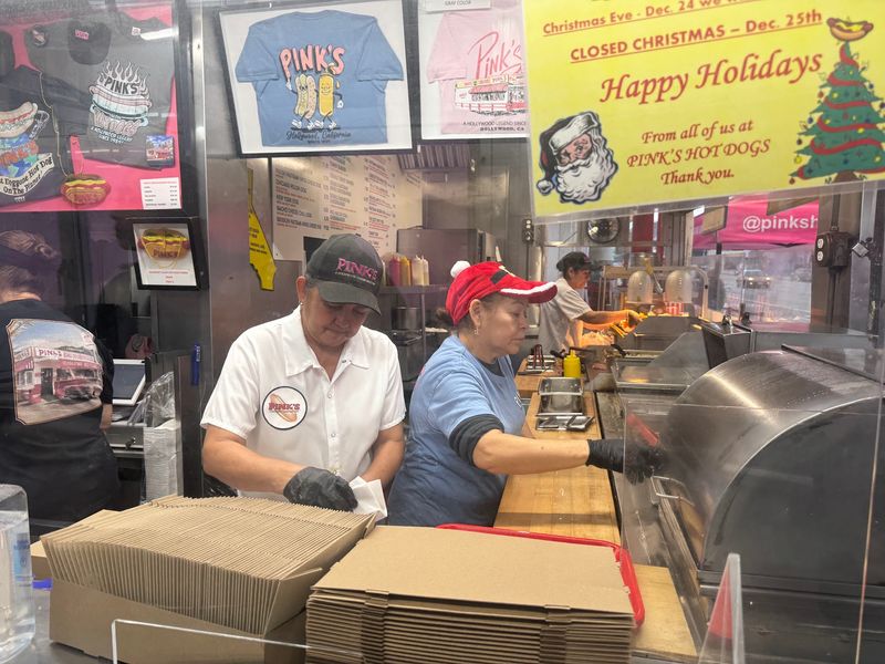 How Ordering Works at the Stand