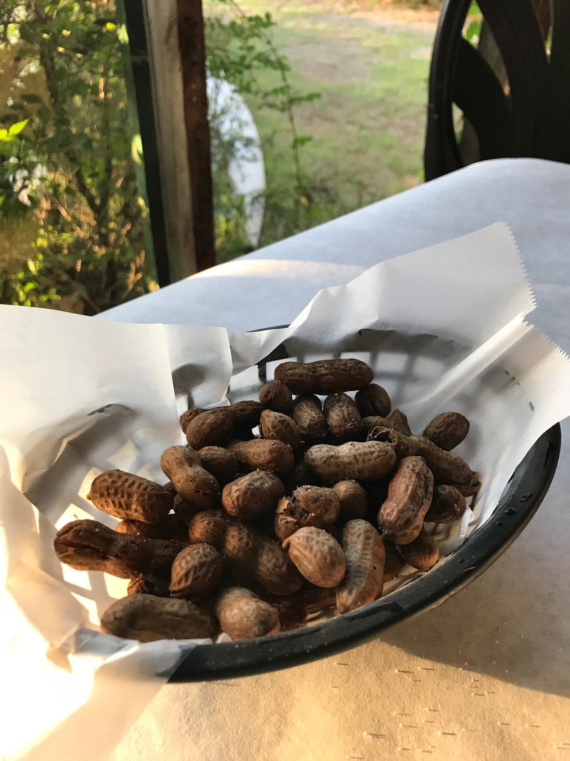 Hush Puppies and Boiled Peanuts