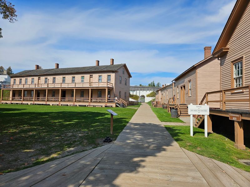 Inside the Barracks and Exhibits