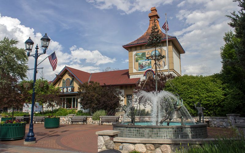 Inside the Frankenmuth Historical Museum