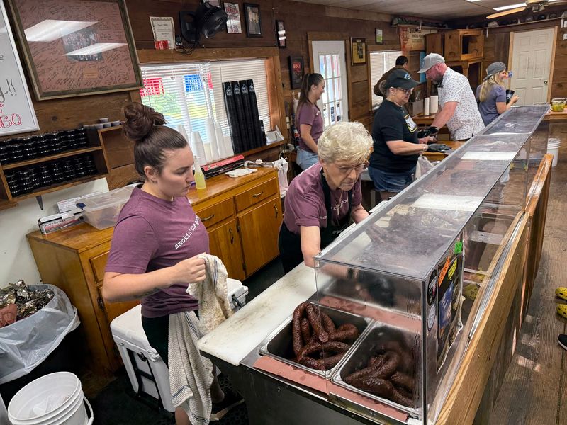 Kerry and the Team Behind the Counter Kerry and the Team Behind the Counter