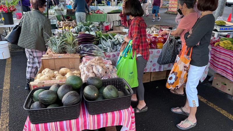 Kino'ole Farmers Market, Hilo