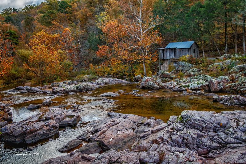 Klepzig Mill Falls, Eminence, Missouri
