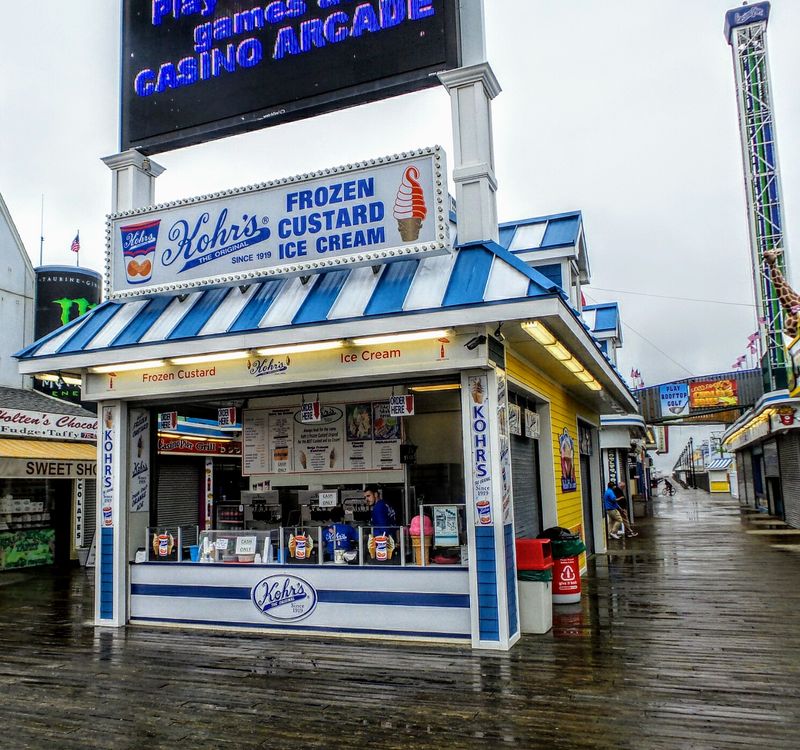 Kohr's and the Boardwalk Fry Shacks, Seaside Heights