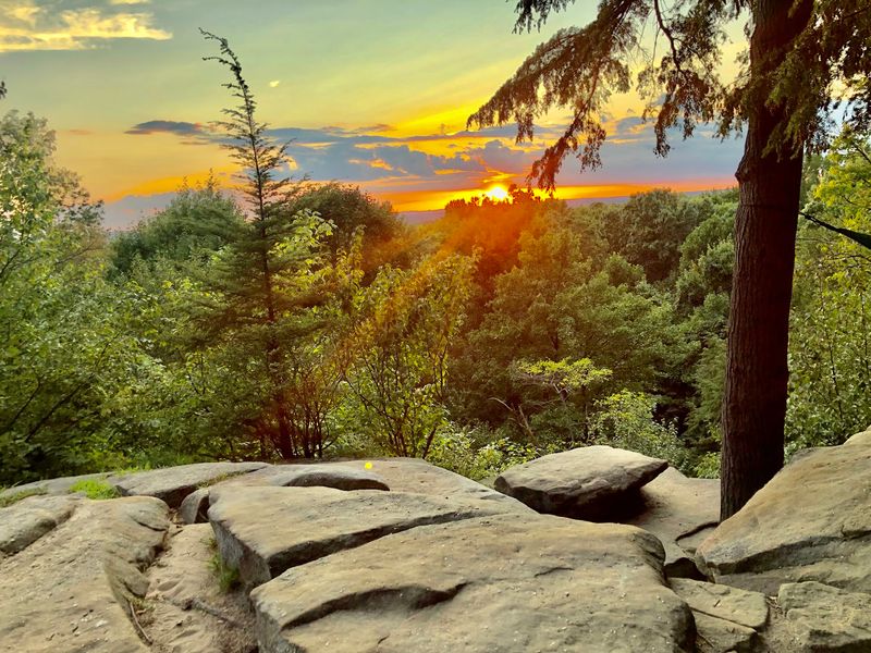 Ledges Overlook, Cuyahoga Valley National Park, Peninsula Ledges Overlook, Cuyahoga Valley National Park, Peninsula