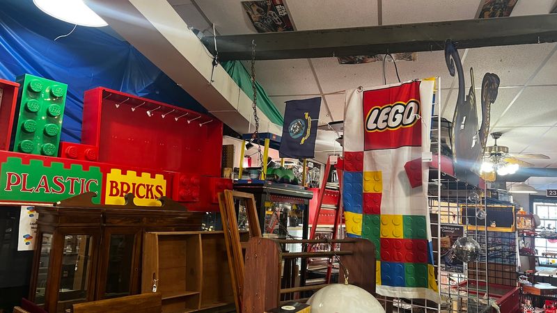 Legos, Baseball Cards, And Small Collectibles