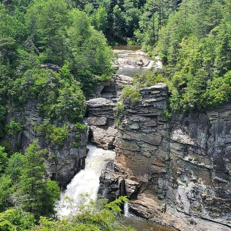 Linville Gorge and Falls, Blue Ridge Mountains