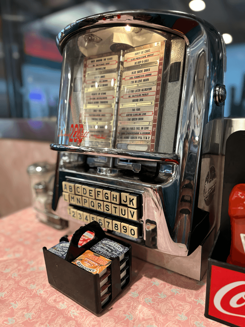 Little Jukeboxes At Every Table