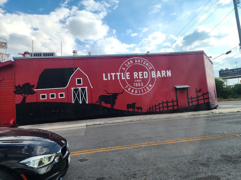 Little Red Barn Steak House, San Antonio, Texas Little Red Barn Steak House, San Antonio, Texas