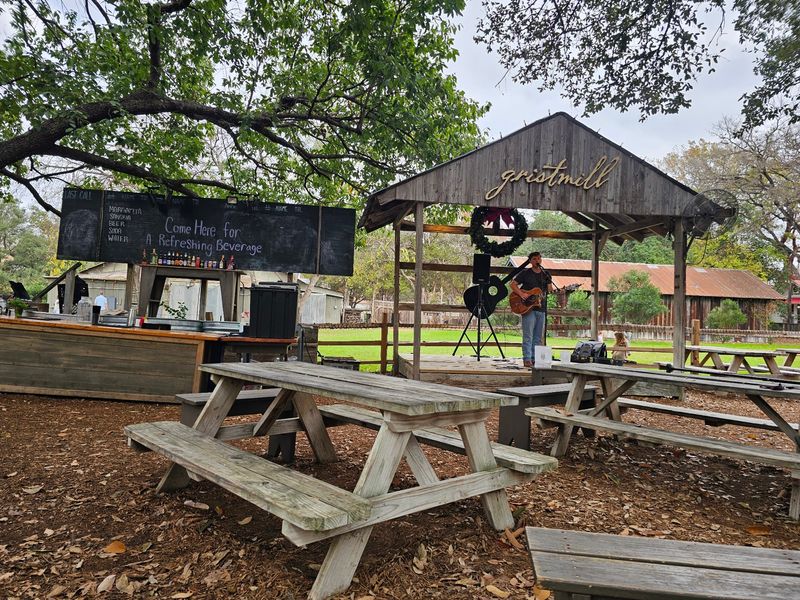 Live Music Drifting From The Beer Garden