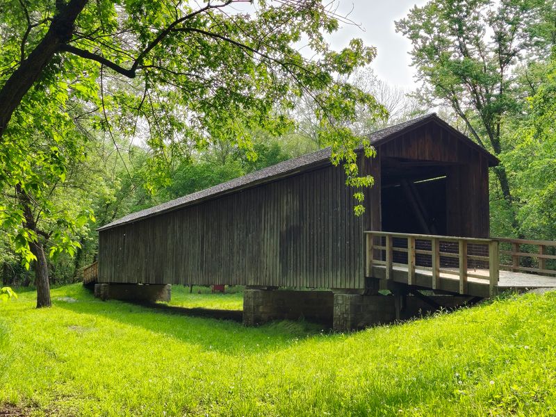 Locust Creek Covered Bridge, Laclede, Missouri Locust Creek Covered Bridge, Laclede, Missouri