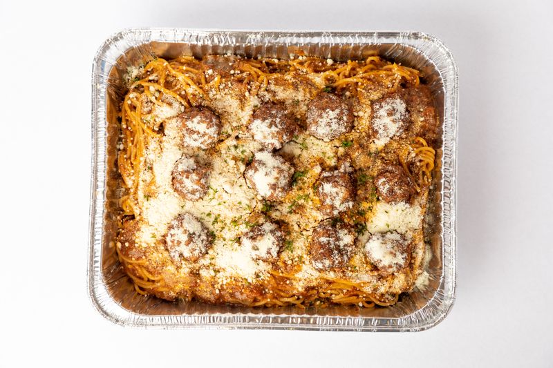 Meatball Pasta Bake