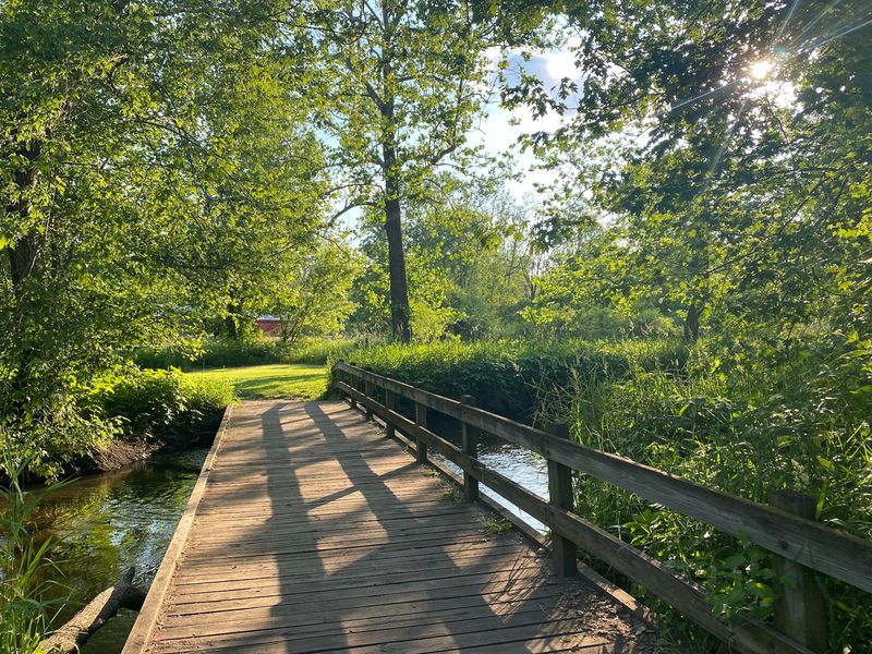 Miles of Trails Along the River