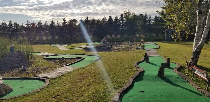Mini Golf And A Retro Playground