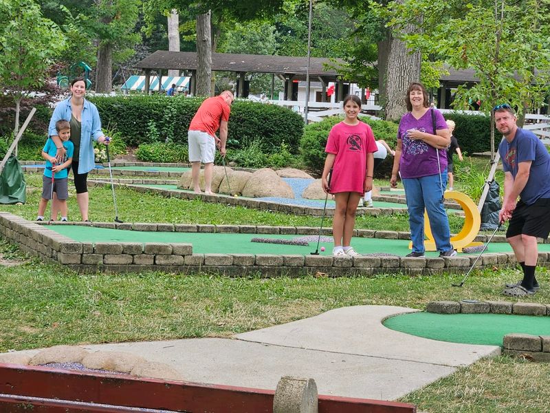 Mini Golf and Friendly Competition